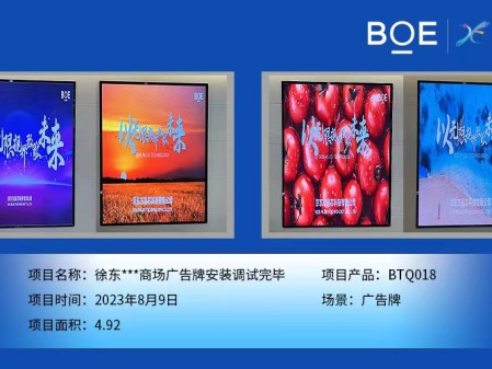 湖北徐東***商場廣告牌