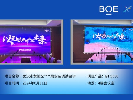 武漢市黃陂區****局安裝調試完畢