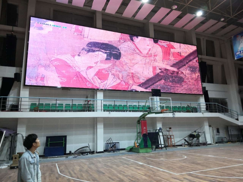 保定湖北工業大學體育館-室內P4-106㎡